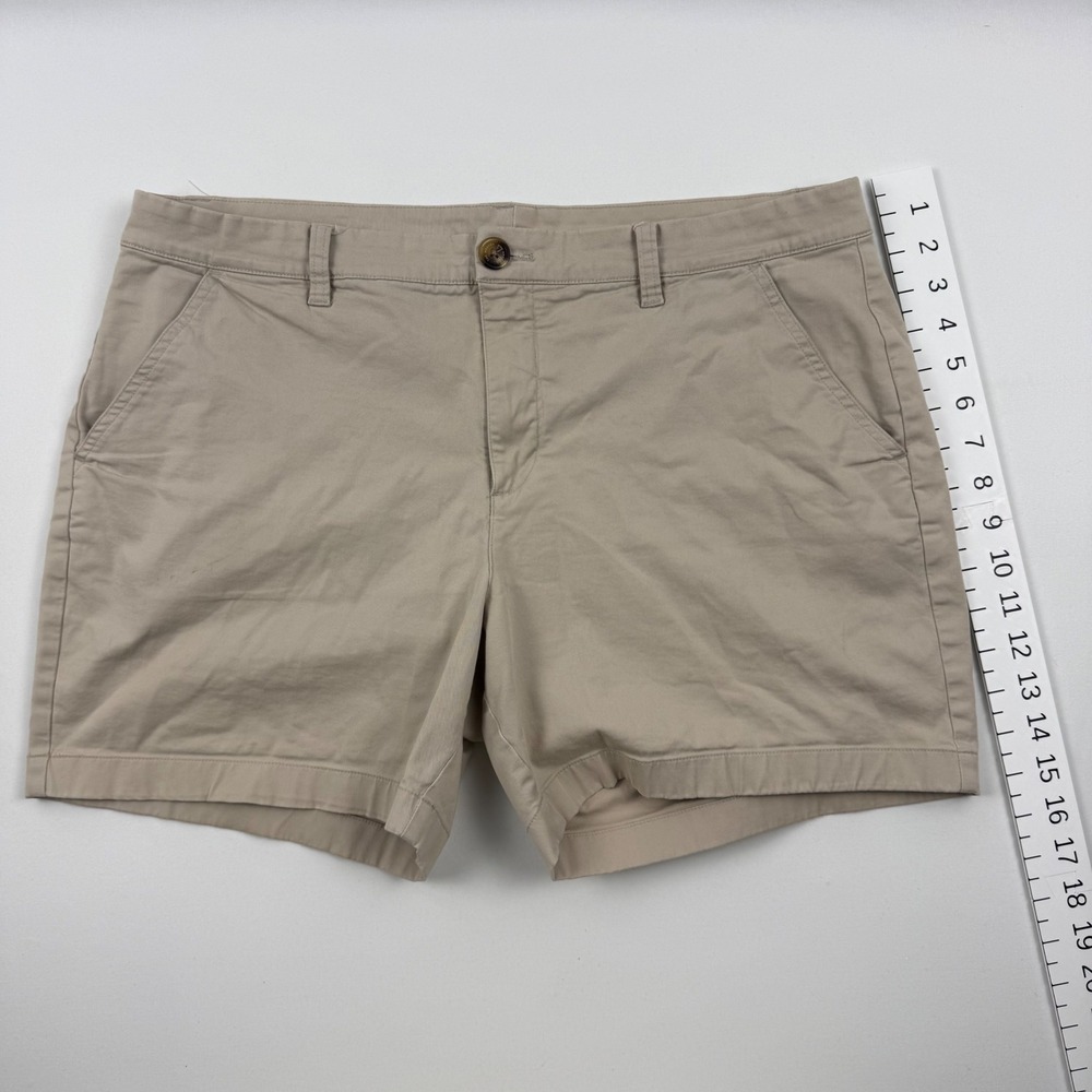 Chubbies Mens Khaki Tan Stretch Chino Shorts 5.5 Inseam Size 35 - Picture 6 of 8